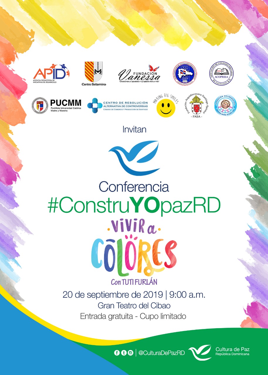 Conferencia #ContruYopazRD Vivir a colores
