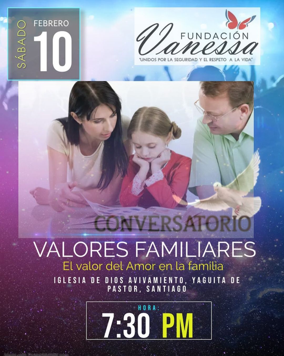 Conversatorio “Valores familiares”